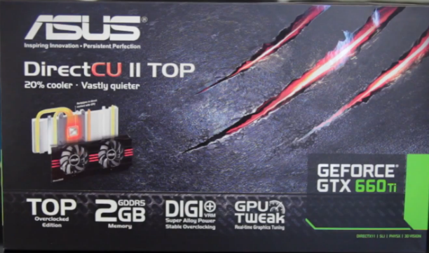 ASUS GTX 660 Ti DirectCU II TOP 已經出來了?!