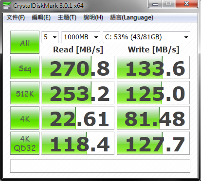 (開箱) Intel 330 120G之一頭霧水一團混亂之慘烈分數！！