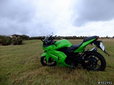 陪我渡過一年的  ~小綠 ninja 250r  生日快樂