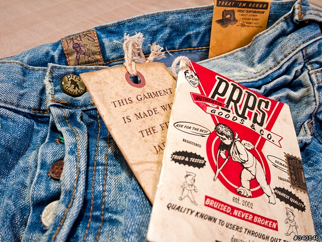 【分享】PRPS Goods & Co E59P36V Rambler Slim Fit Jeans