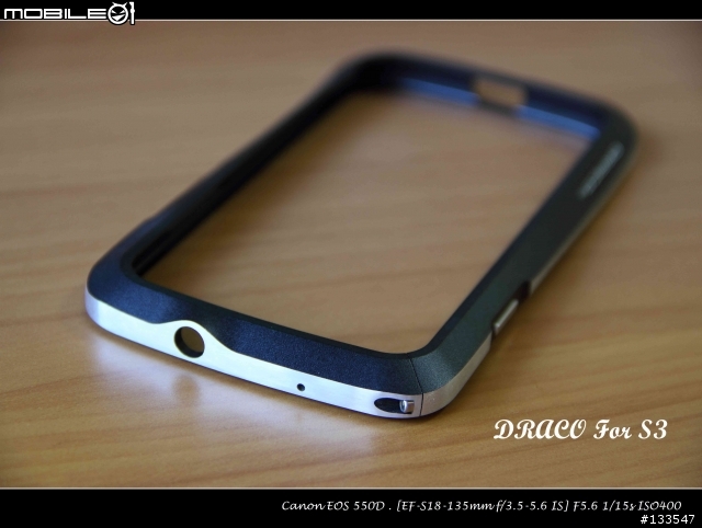 [開箱分享] Draco Galaxy S3 3D 曲線航太鋁合金保護框(THUNDER BLACK & METRO BLACK)