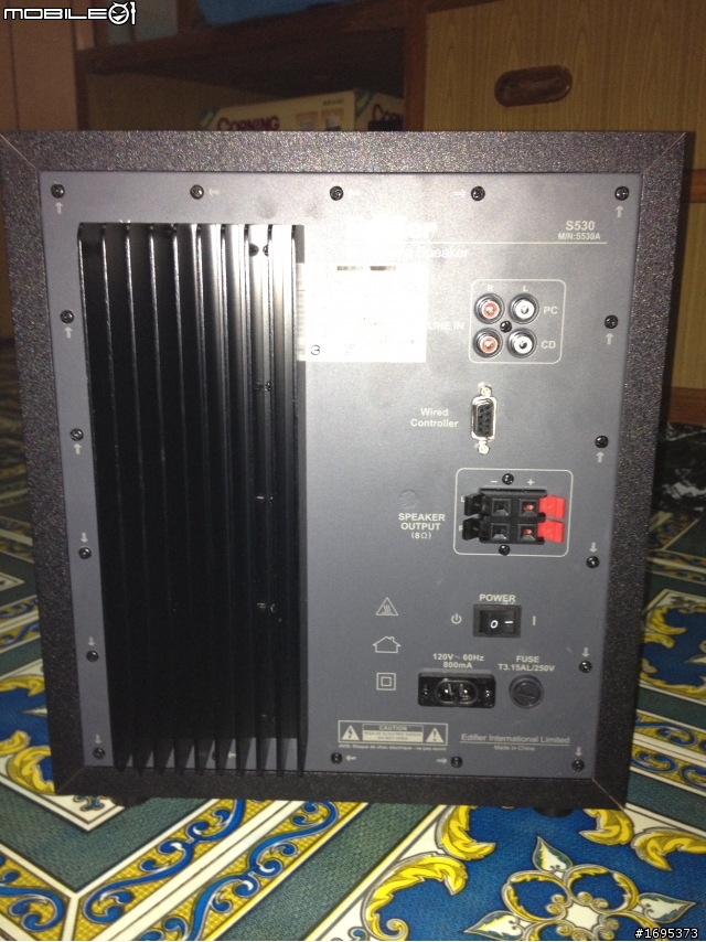 遲來的開箱文.....S530B+CREATIVE SB X-Fi Surround 5.1 PRO