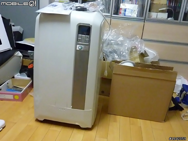 歐洲Pinguino we138 水氣冷高效率移動式冷氣開箱!