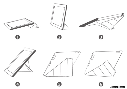 [開箱]平價好物APONYO-811  IPAD 保護殼之越買越上癮