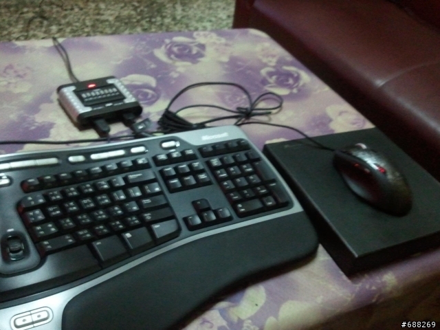 [簡單開箱]PS3鍵盤滑鼠轉接器Eagle Eye + 羅技滑鼠G500