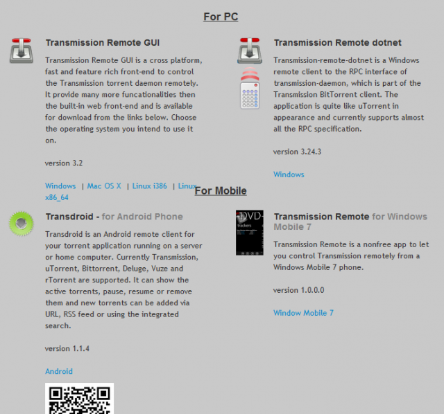 QNAP NAS Transmission 2.22 升級到 2.61