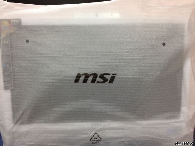 MSI AE2081/i32120/20"  開箱