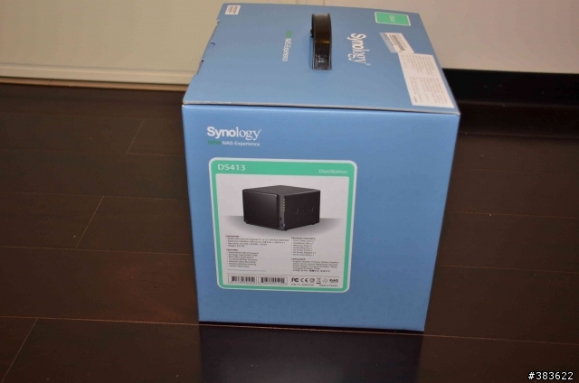 [開箱] 沒硬碟之簡易Synology DS413 開箱