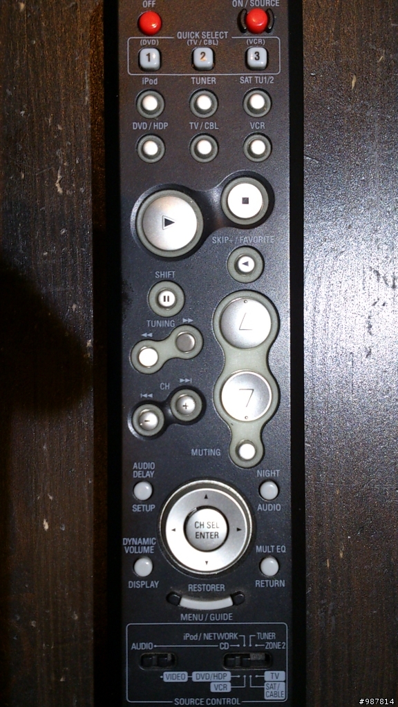 DENON藍光擴大機.忘了怎麼進入調音模式了@@