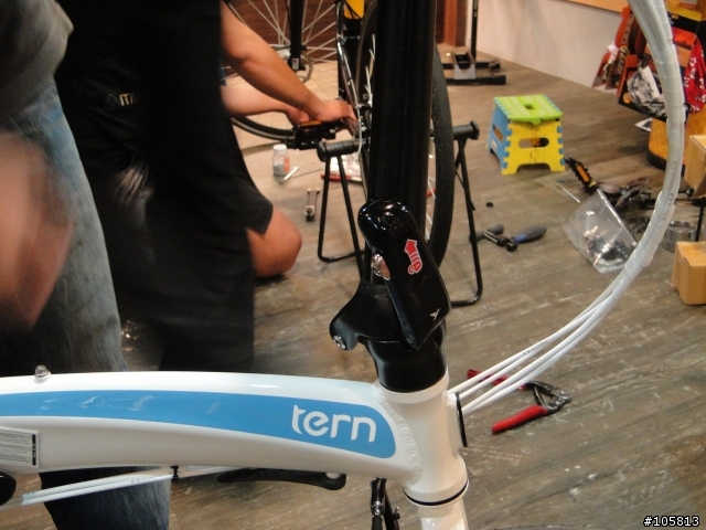 Tern Verge P18 簡易開箱文[我的第一台有快拆的駒]...