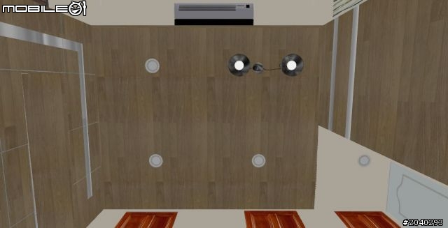 拋光磚DIY上電視牆面及自己畫3D圖規劃新家成品開箱分享