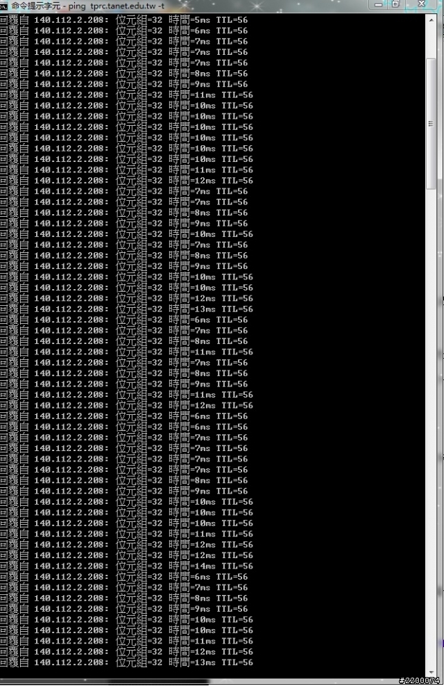 HiNet FTTH ping 疑問