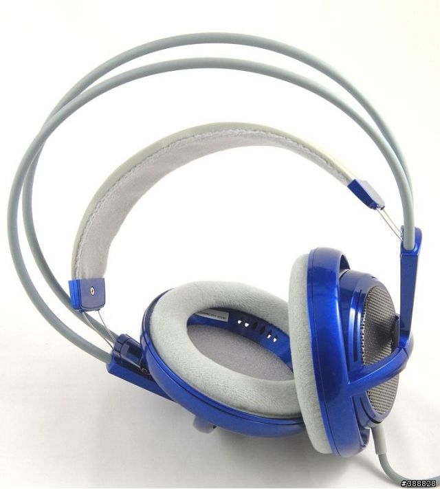 [開箱]極光藍SteelSeries Siberia V1 頭戴式全罩耳麥