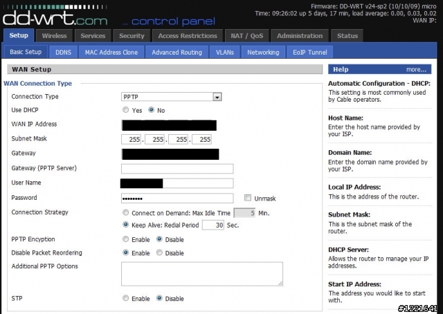 Asus WL-520gc 刷DD-WRT後無VPN ???