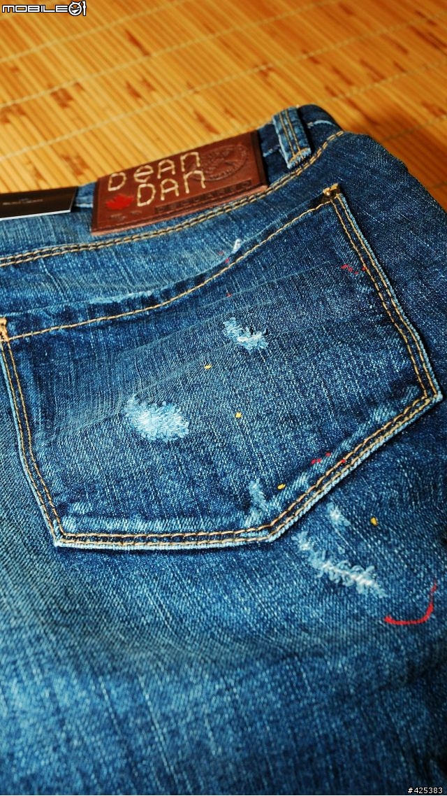 [分享] DSQUARED 2 潑漆割破牛仔褲 (同場加映 D&G 鱷魚皮皮帶) (補實穿圖)