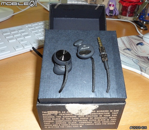 【開箱】Marshall Minor 舒適度滿分的小耳塞