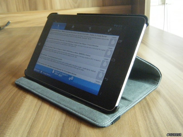 【NEXUS 7配件】N7專用皮套開箱