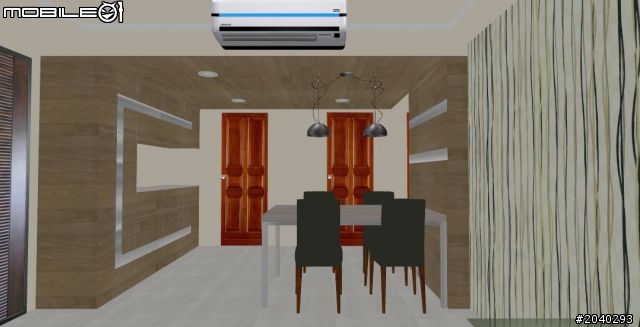 拋光磚DIY上電視牆面及自己畫3D圖規劃新家成品開箱分享