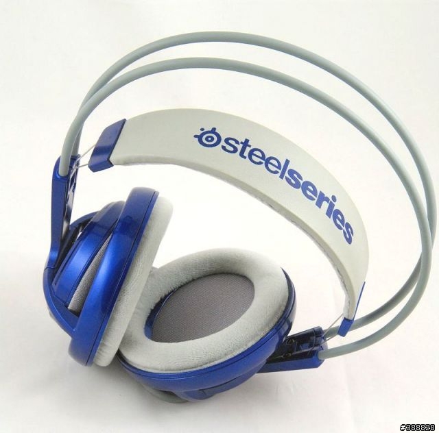[開箱]極光藍SteelSeries Siberia V1 頭戴式全罩耳麥