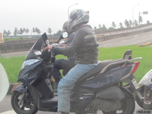 同一天, 我又拍到光陽測試"車隊"了......