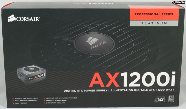 CORSAIR AX1200i數位化全模組1200W電源供應器簡介及測試
