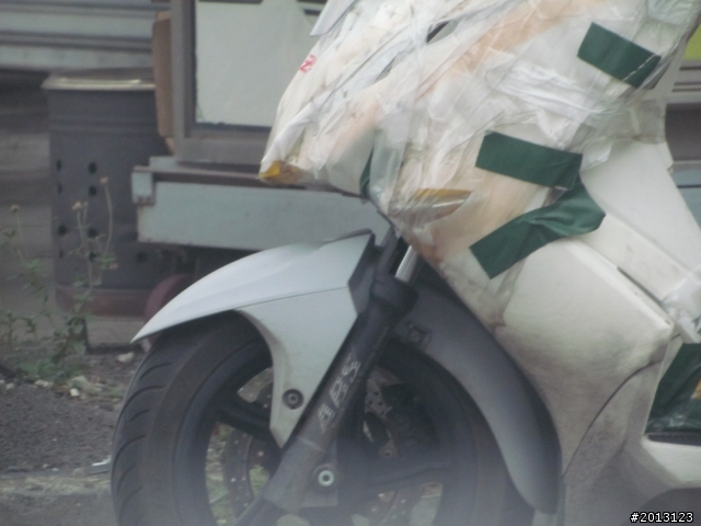 同一天, 我又拍到光陽測試"車隊"了......
