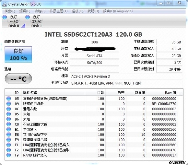 昨天在PCHOME買的 intel 330，收到他人退貨商品??