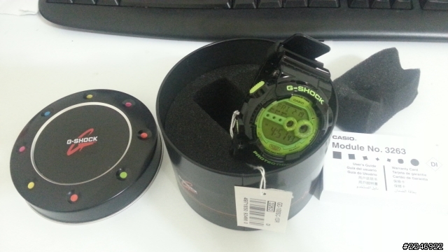 開箱~G-shock GA100系列~黑綠