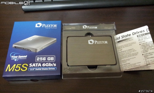 Plextor M5S 256GB SSD產品試用心得