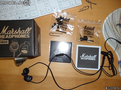 【開箱】Marshall Minor 舒適度滿分的小耳塞