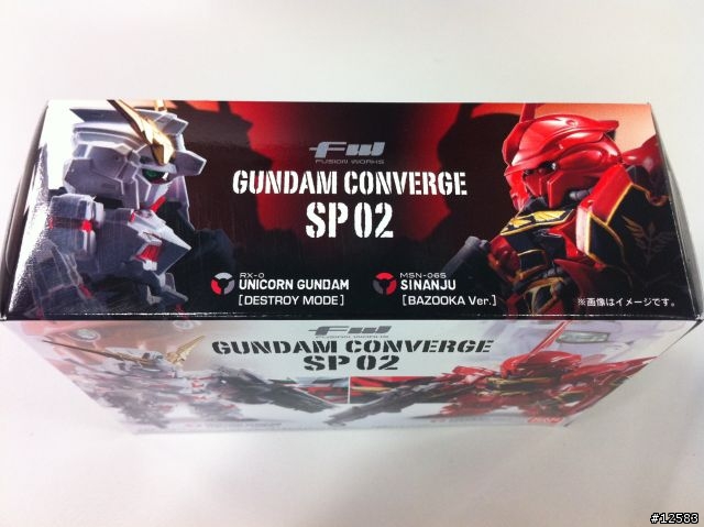 [開箱]Gundam Converge SP02 Unicorn Gundam [Destroy Mode] & Sinanju