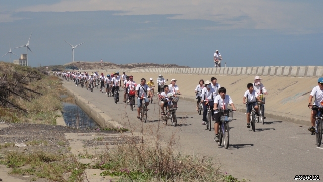 20120812 "反飆車, 拒吸毒" 單車活動