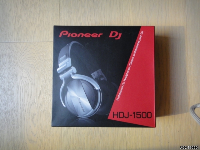 【開箱】新戰備Pioneer HDJ-1500監聽耳機~!!!