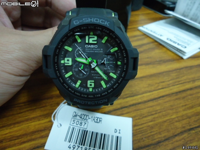 小開箱....CASIO G-SHOCK GW-4000-1A3