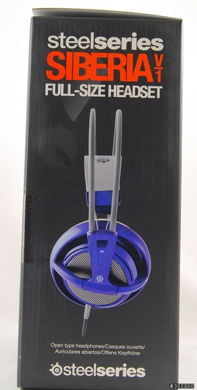 [開箱]極光藍SteelSeries Siberia V1 頭戴式全罩耳麥