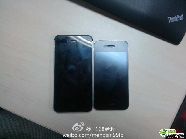 剛在網上看到的iphone5
