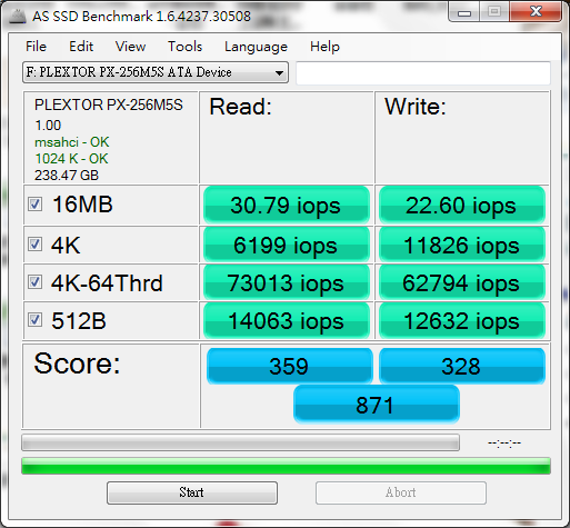 [更新]PLEXTOR M5S 256GB 試用活動分享 新增SATA 3 測試