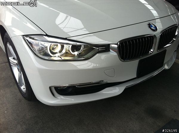 我的320D交車前的開箱