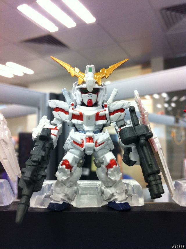[開箱]Gundam Converge SP02 Unicorn Gundam [Destroy Mode] & Sinanju
