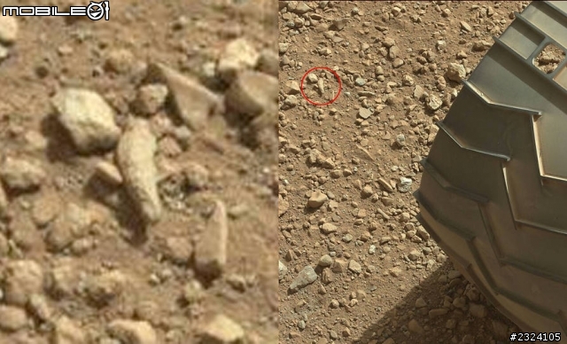 好奇號在火星上發現了手指頭...