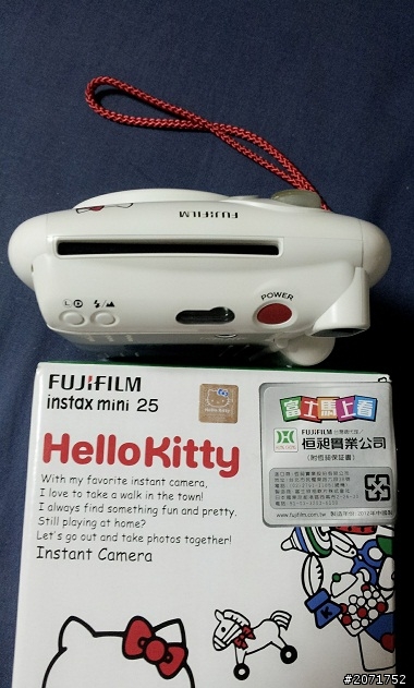 情人節禮物富士mini25現寶開箱