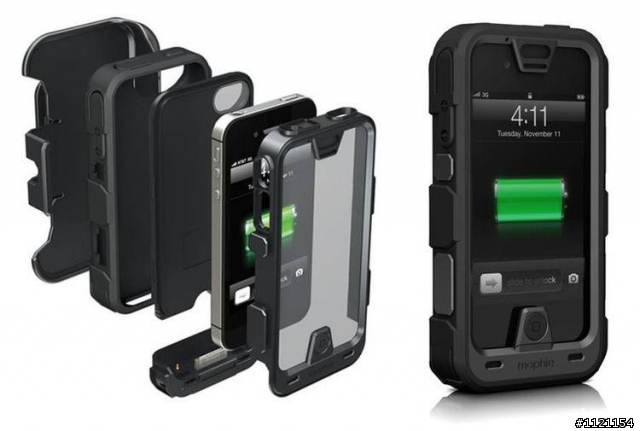 讓iphone 4s 變三防機~ mophie juice pack PRO™ - iPhone 4 & 4S Battery Case~
