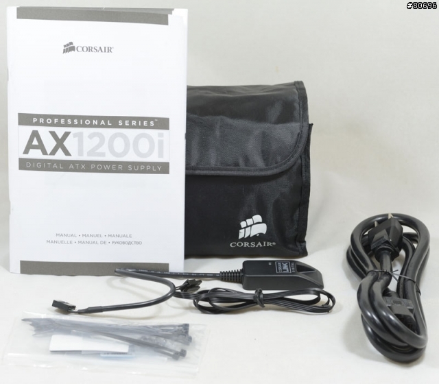 CORSAIR AX1200i數位化全模組1200W電源供應器簡介及測試