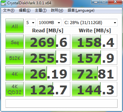 今天去買了一顆Intel 330系列120G 固態硬碟