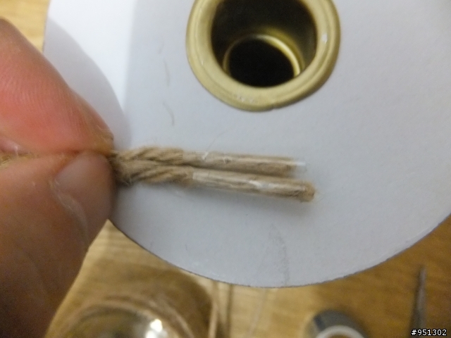 廢物利用之編繩浮球造型吊燈
