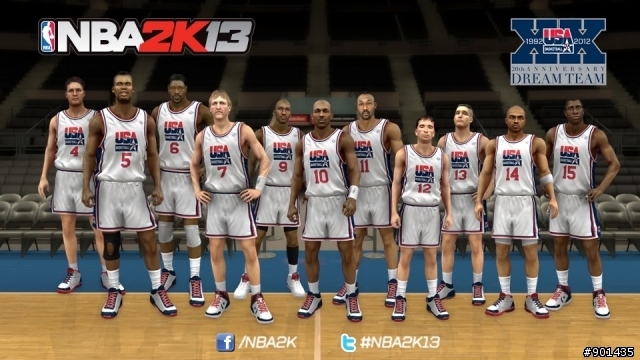 NBA 2K13 這才是真正的夢幻一隊，老皮回來了！