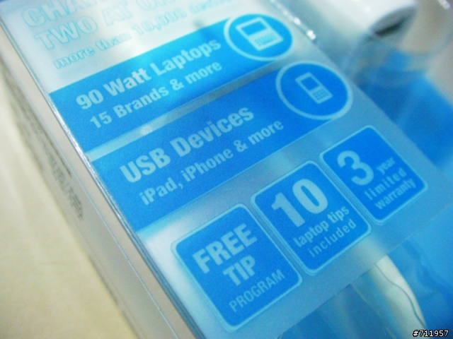 超輕薄 Innergie mCube Mini90 車用萬用電源充電器