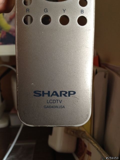 Sharp lcdTV 的遙控器