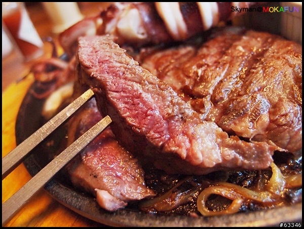 台中沙鹿-史提克先生牛排。就要大口吃肉
