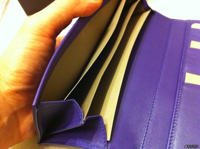 【開箱】VIOLET INTRECCIATO NAPPA CONTINENTAL WALLET 最新紫色長夾